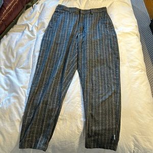 Striped trousers (size M)